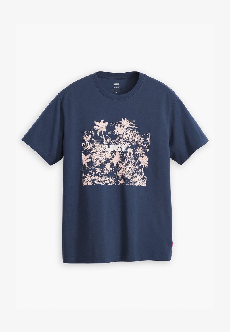 Levi's® RELAXED FIT - Trükipildiga T-särk - dress blues