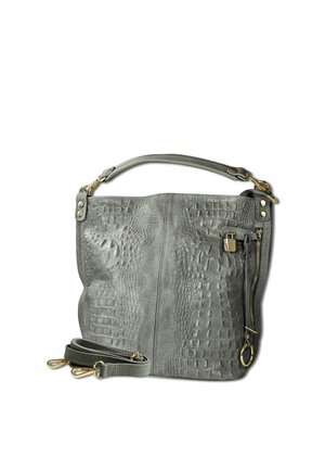 DrachenLeder Handtas - grau