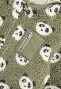 JoJo Maman Bébé PANDA BORG REGULAR FIT - Jakna iz flisa - stone panda