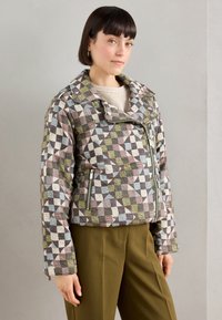 Scotch & Soda QUILTED BIKER JACKET - Lett jakke - multicolor