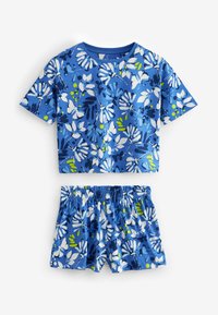 Next 3 PACK REGULAR FIT SET - Nattplagg set - blue floral  stripe