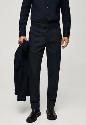 Mango Suit trousers - royal blue