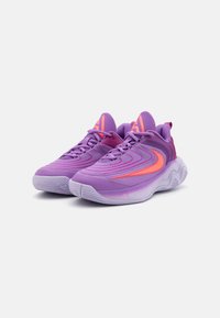 Nike Performance GIANNIS IMMORTALITY 4 - Basketbalové boty - black raspberry/aster pink/hot punch