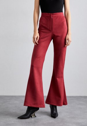 Psychedelic Overdose DEVIL PANTS - Pantalon classique - red
