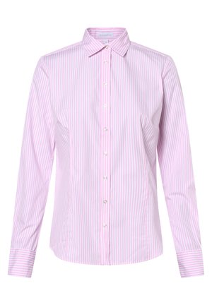 brookshire BROOKSHIRE BLUSE - Hemdbluse - rosa weiß