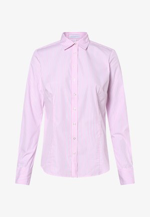 brookshire BROOKSHIRE BLUSE - Hemdbluse - rosa weiß