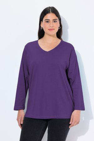 Ulla Popken, Longsleeve - deep violet