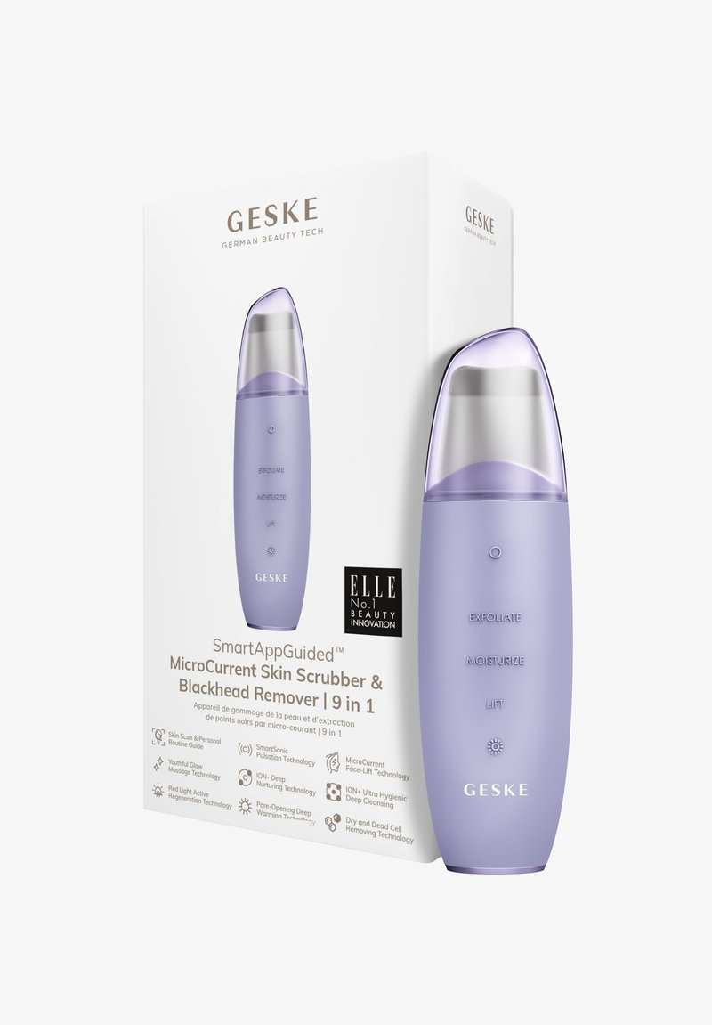 GESKE MICROCURRENT SKIN SCRUBBER BLACKHEAD REMOVER 9 IN 1 - Huidverzorgingstool - purple