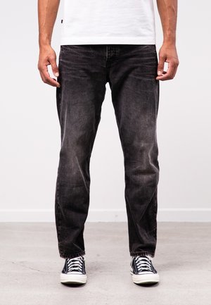BERKLEY PORTO DESTROY - Jeans Tapered Fit - black med aged