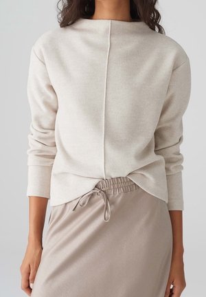 Sweatshirt - beige