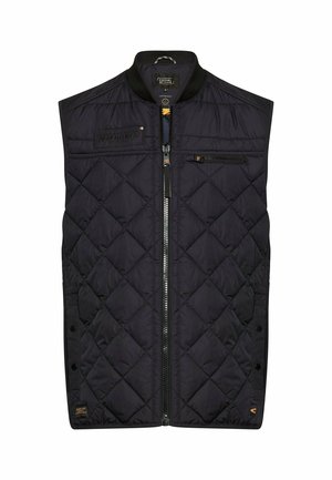 camel active, WASSERABWEISENDE WESTE MIT WÄRMENDEN TASCHENFUTTER - Weste - dark navy