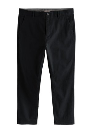 Next SKINNY FIT STRETCH - Vászonnadrágok - black