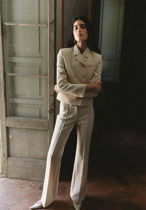 Mango, ADULT - Blazer - sand