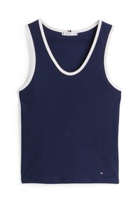 CONTRAST SOFT TANK - Top - dark night navy