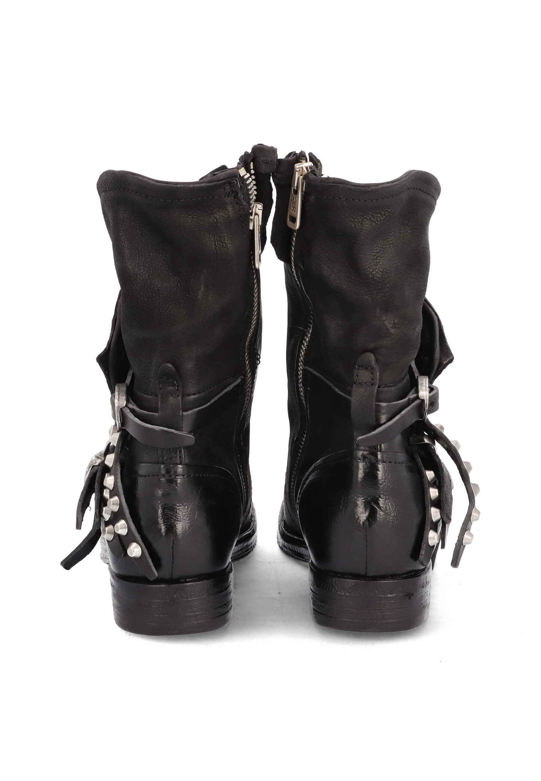 A.S.98 Cowboy/biker ankle boot - nero/black - Zalando.de