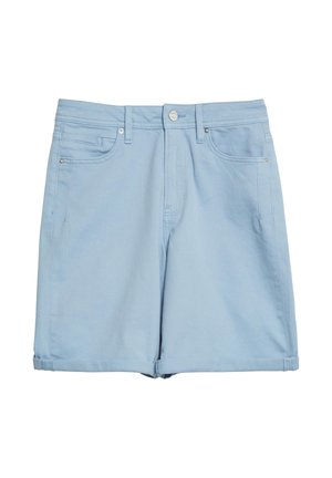 s.Oliver, JEANS-BERMUDA SURI - Denim shorts - blau