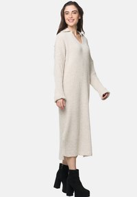 Elara Abito in maglia - beige