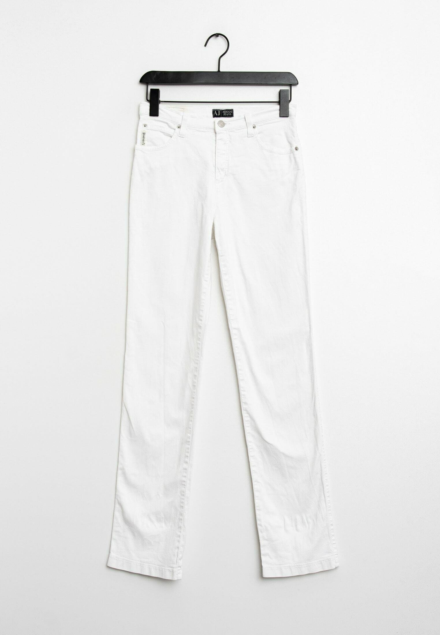 armani white jeans