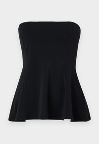 PEPLUM TUBE  LONGLINE  - Débardeur - black