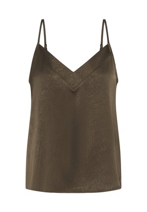 Kaffe, KAFFE TOP - Débardeur - chocolate brown cc