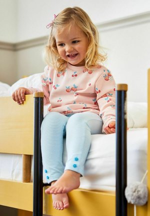 JoJo Maman Bébé 2-PACK STRAWBERRY WATERMELON - Leggings - Pantaloni - pink peach blue