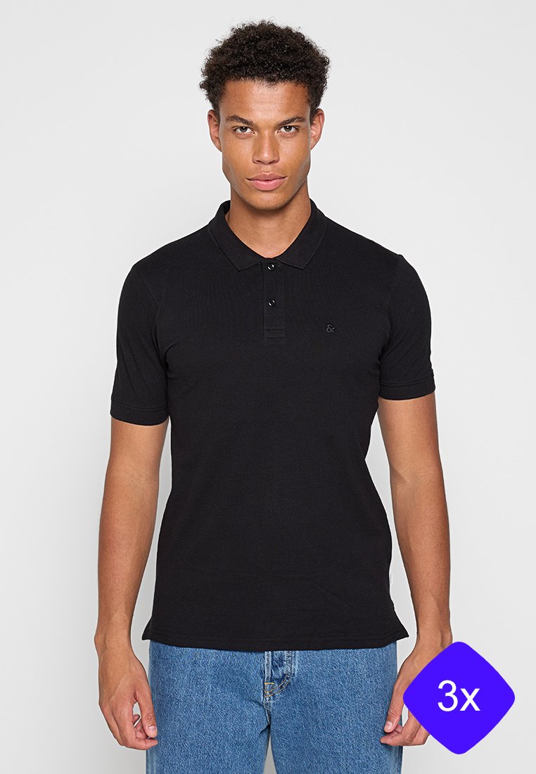 jack & jones Poloshirt zwart jack & jones Poloshirt zwart