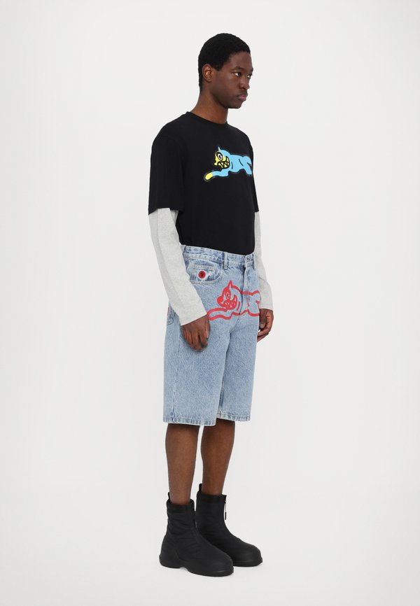 RUNNING DOG  - Denim shorts4