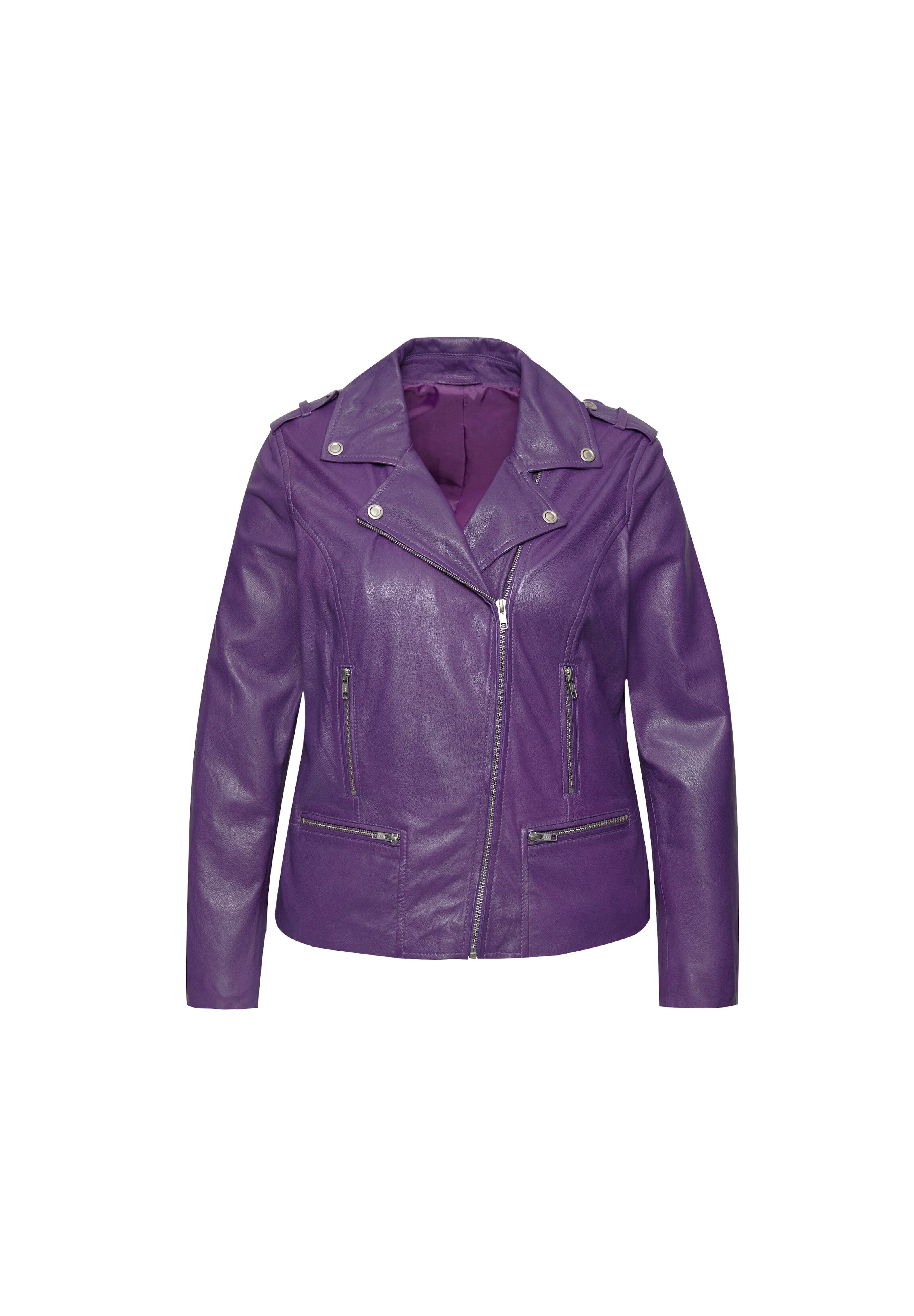 ARTS＆SCIENCE Satin zip up short coat W/SI SATIN ZIP UP SHORT