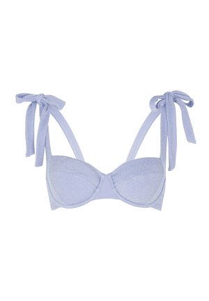 Lovable, SPARKLY MICRO - Bikini pezzo sopra - azzurro polvere lillato