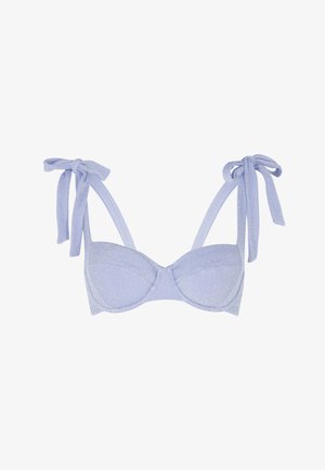 Lovable, SPARKLY MICRO - Bikini pezzo sopra - azzurro polvere lillato