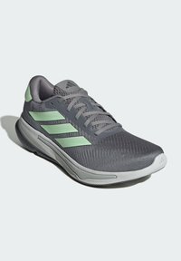 adidas Performance SUPERNOVA  - Trail running shoes - grey three   semi green spark   dash grey