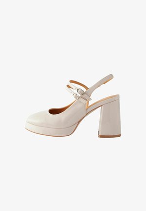 Next FOREVER COMFORT MARY JANE - REGULAR FIT - Kõrge kontsaga kingad - bone cream
