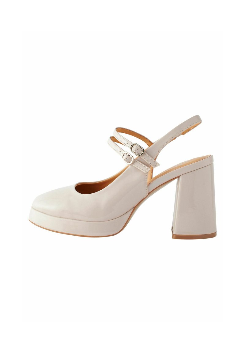 Next FOREVER COMFORT MARY JANE - REGULAR FIT - Korolliset avokkaat - bone cream