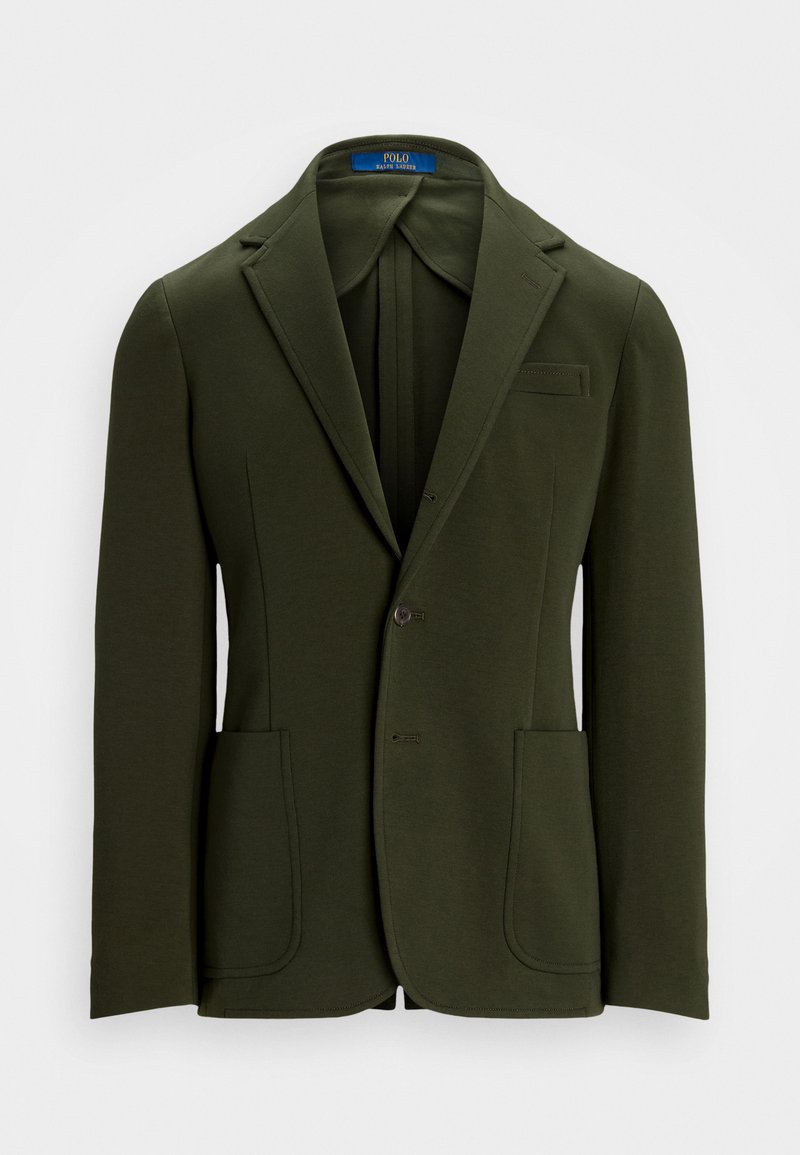 Polo Ralph Lauren POLO SOFT MODERN DOUBLE KNIT JACKET - Σακάκι τύπου μπλέιζερ - estate olive