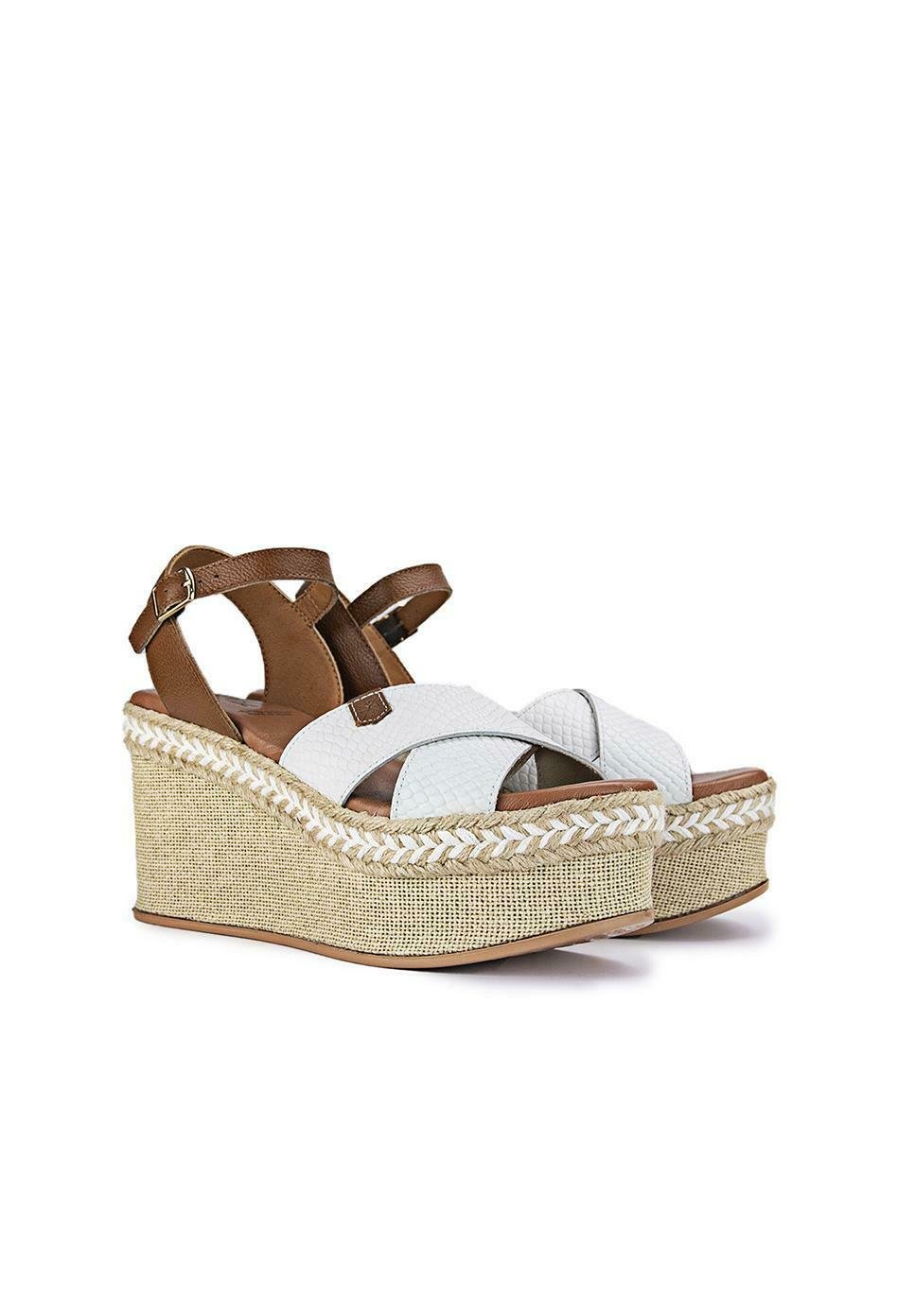 POPA PANGLAO BLANCO Y - Sandalias de tacón - blanco - Zalando.es