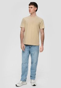 QS WEICHER - T-Shirt basic - beige