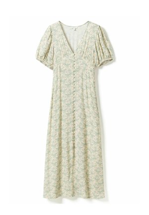 Noella, N-LILITH SS MAXI DRESS - Μάξι φόρεμα - dolley yellow print