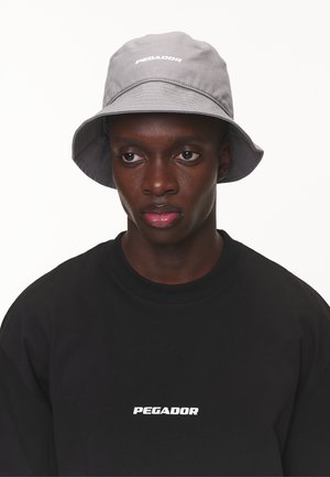 LOGO BUCKET UNISEX - Hatt - cool grey/white