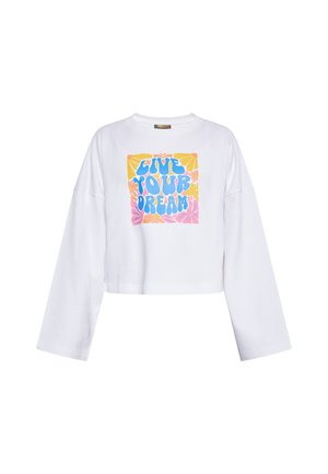 CO-BRANDED WITH EBEEZA - Sweatshirt - weiss