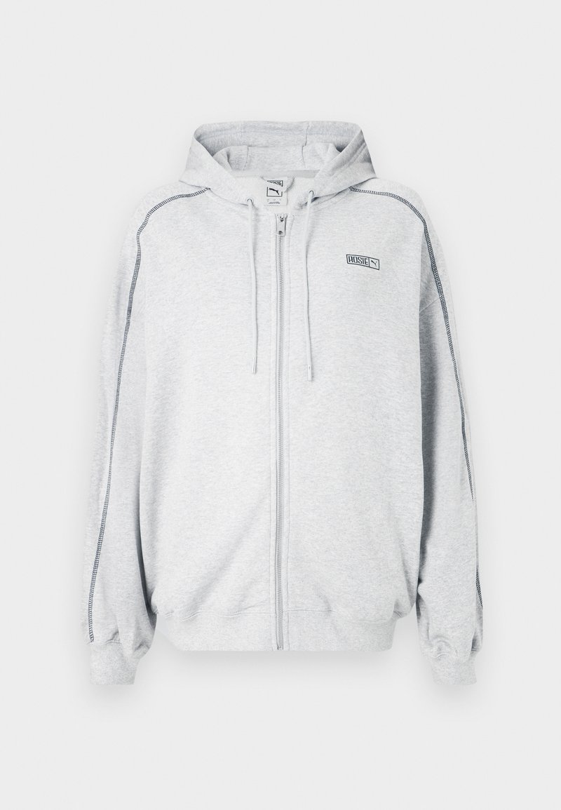 Puma Sweater met rits grijs