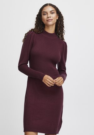Vmnancy Ls Funnelneck Dress Winetasting main image 0