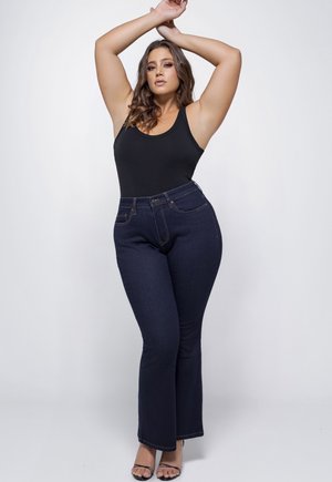 BOBI - Bootcut jeans - dusk blue