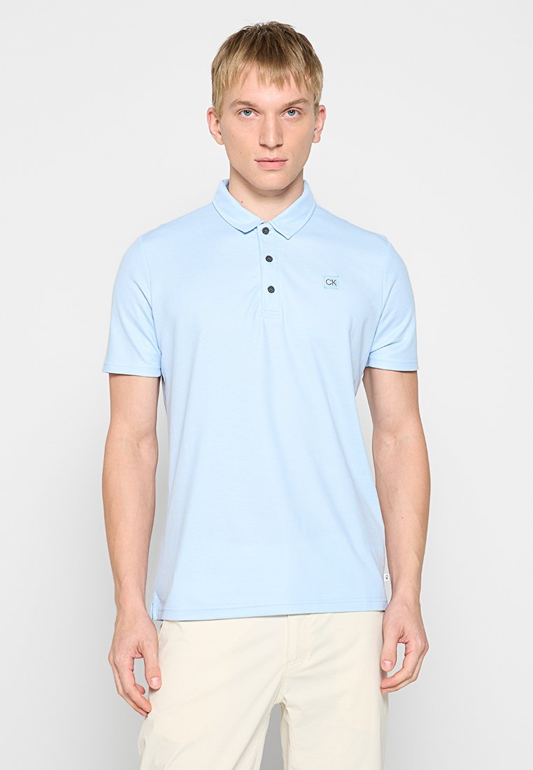 Calvin Klein Golf Poloshirt lichtblauw