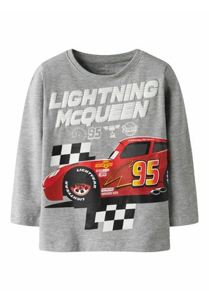 NMMDRACO CARS BOX - T-shirt à manches longues - grey melange