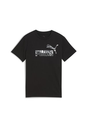 Puma Marškinėliai su spaudiniu - black