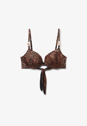 Tezenis SAVAGE SUN - Top de bikini - brown