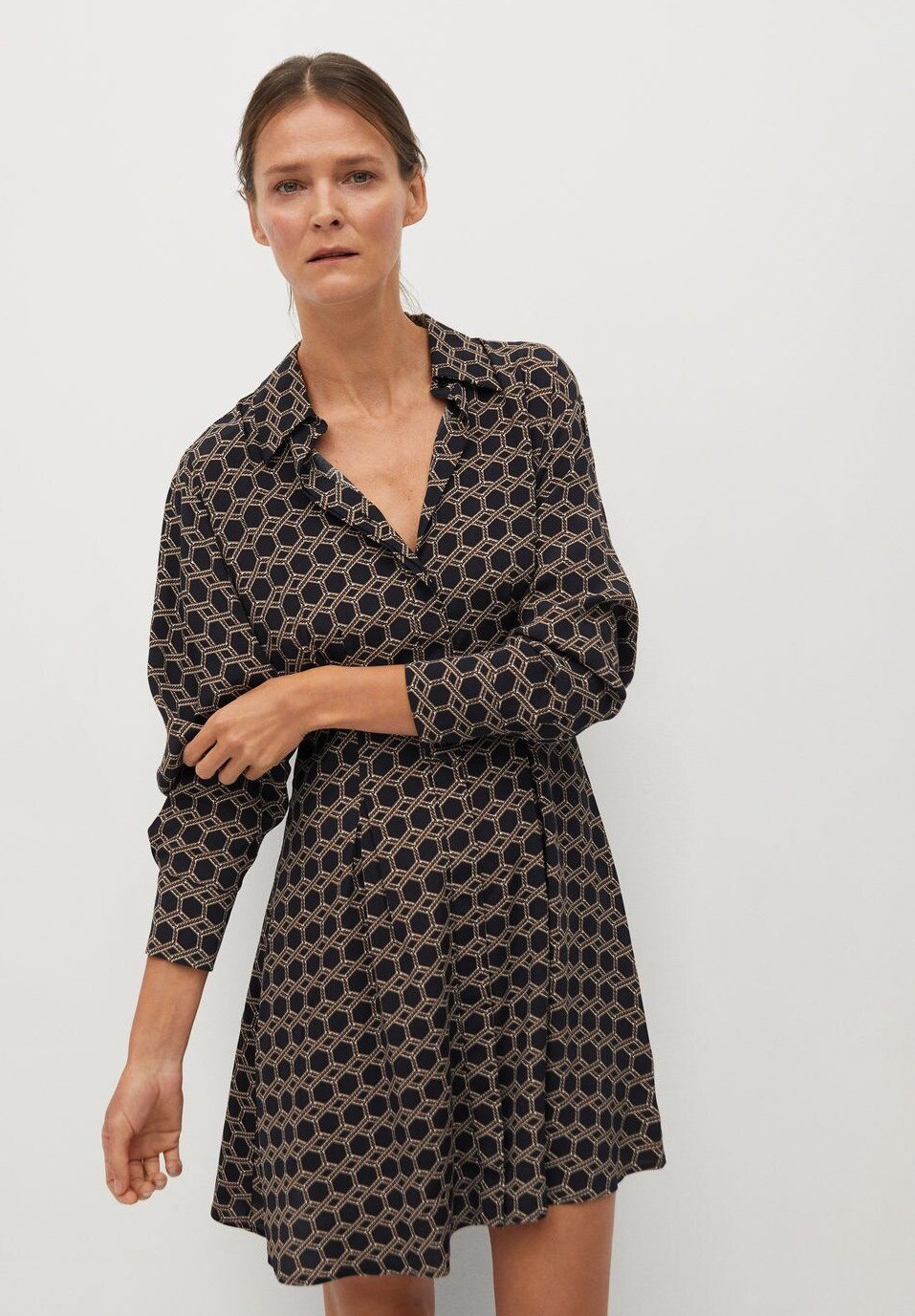 Chemise en jean manches longues noir femme | Bréal