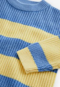 Next CREW NECK - Neule - yellow blue stripe
