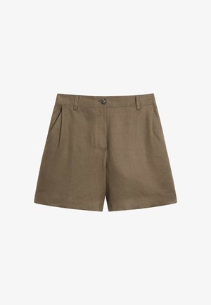 Massimo Dutti, Short - mottled dark green
