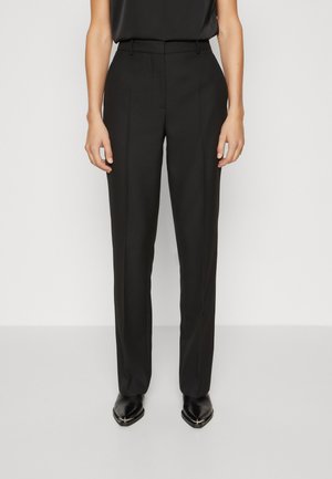 ESSENTIAL STRAIGHT - Pantalones - black